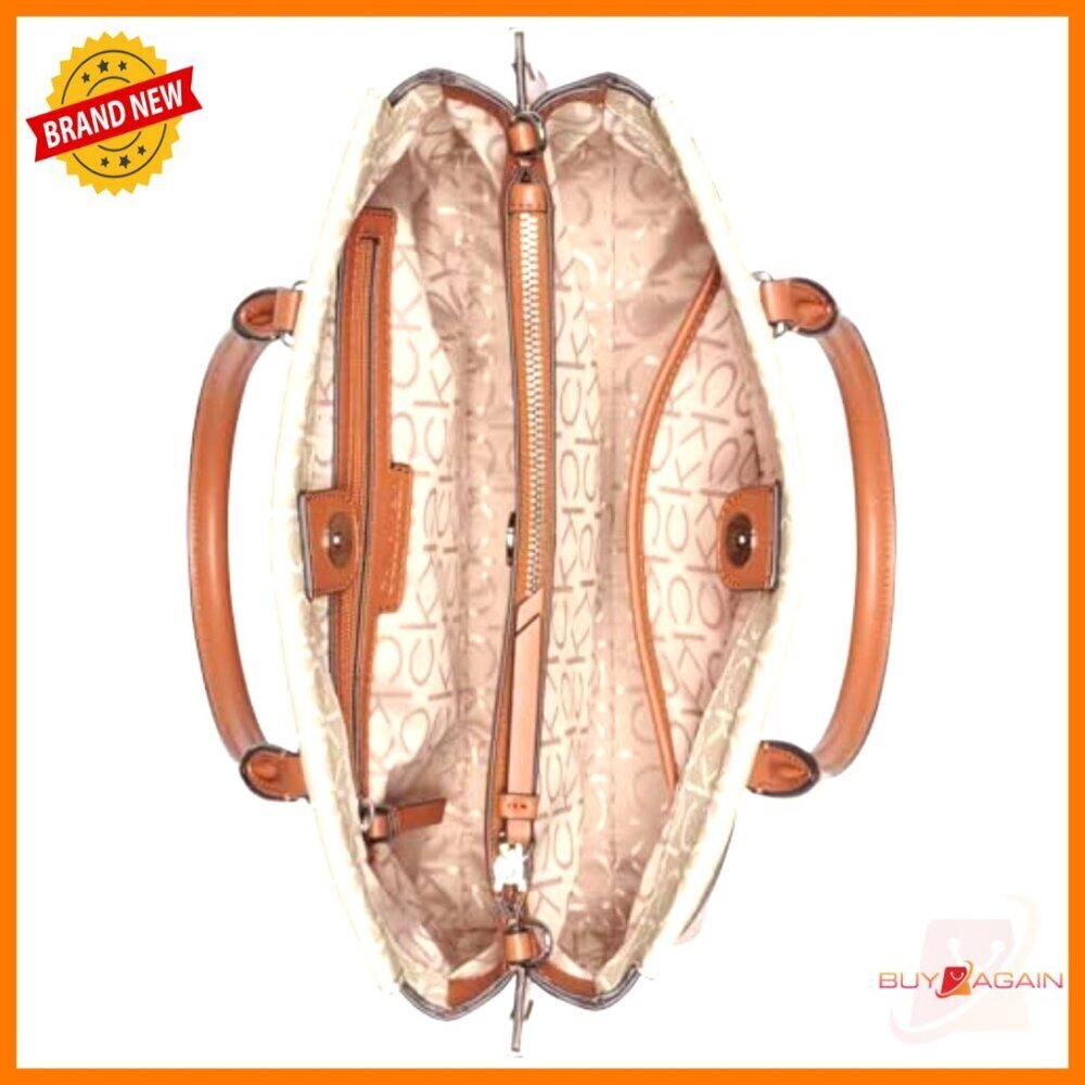 Triple Compartment Satchel with Detachable Crossbody Strap, 2L Capacity - Picture 4 of 5